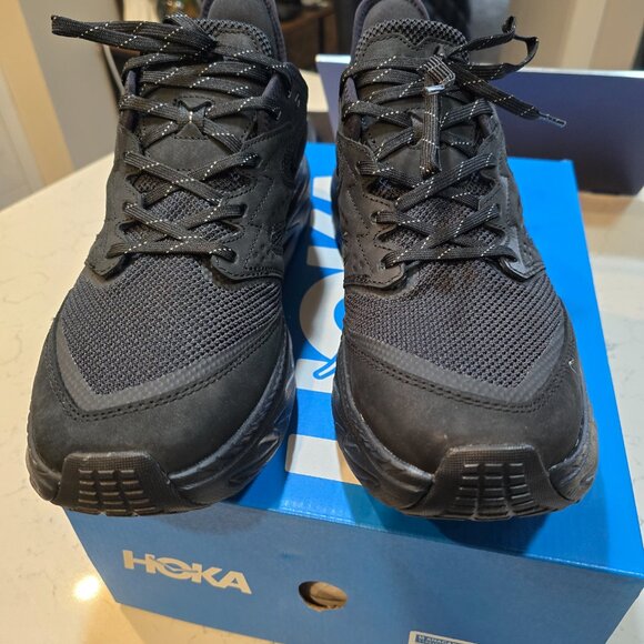 Brand New Hoka One One Men’s Anacapa 2 Freedom Black Trail 1155192 BBLC Size 12 - Picture 4 of 10